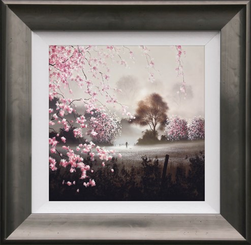 Through Blossom Fields I by John Waterhouse - Framed Limited Edition on Paper